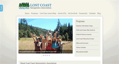 Desktop Screenshot of lostcoast.org